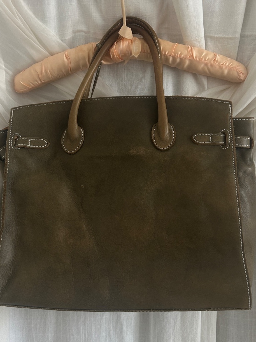 Vintage Y2K Japanese Brand Flap Bag aka "Firkin" - Picture 4 of 7